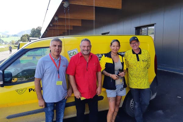 „Danke“ an das Team der Zustellbasis Waidhofen an der Ybbs