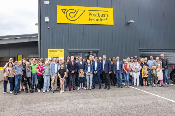 Betriebseröffnung der Postbasis 9702 Ferndorf